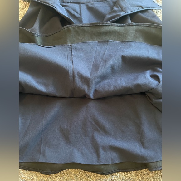 Lumier by Bariano formal navy blue knee length dress size medium - Picture 13 of 13